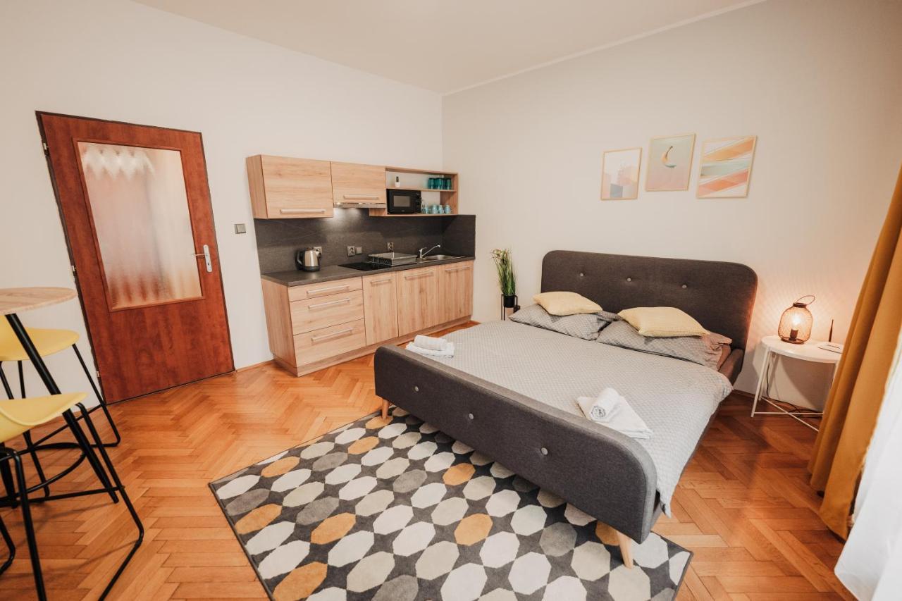 Elegant Studio, 400M From The Square Apartment Пилзен Екстериор снимка