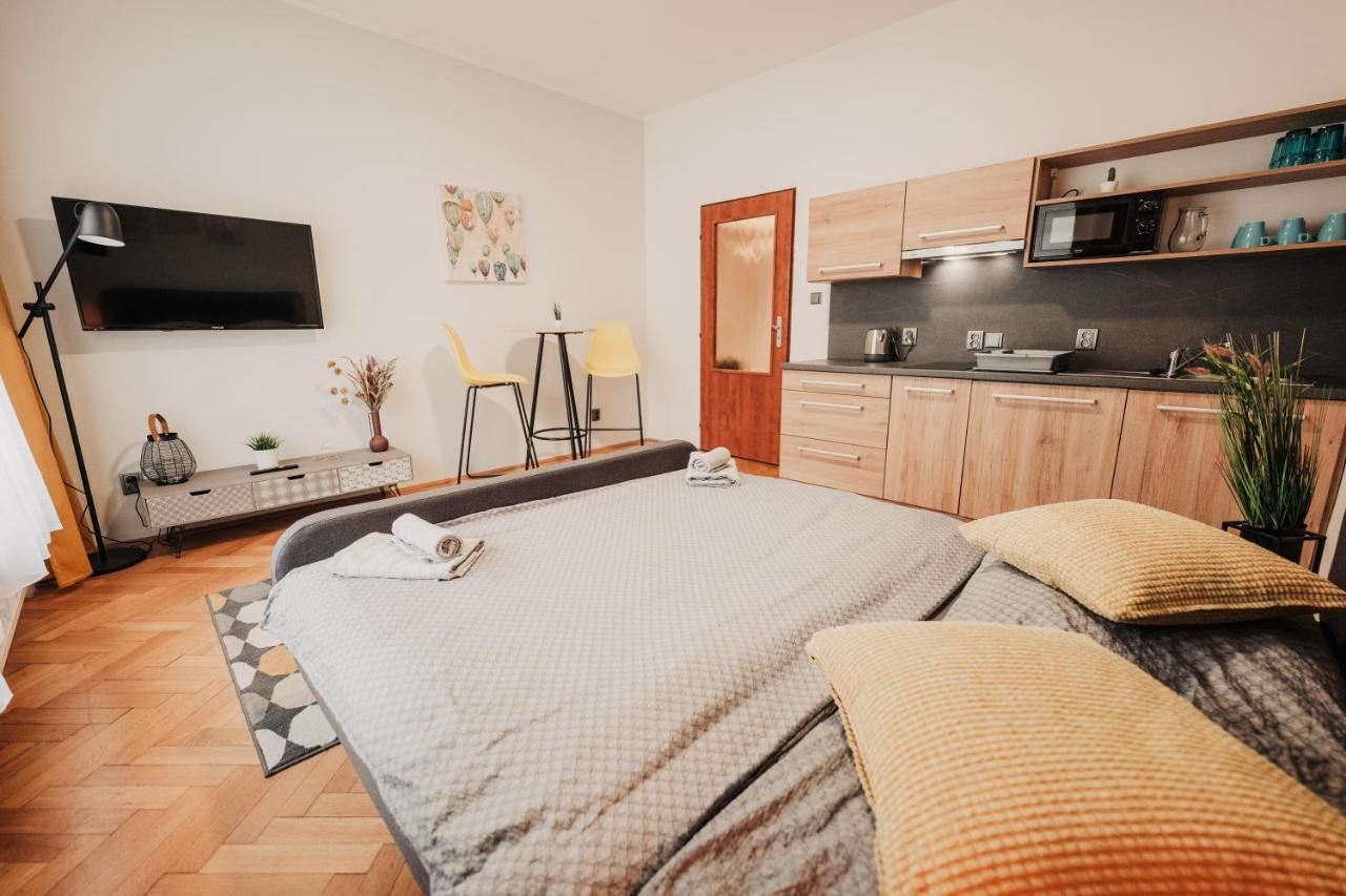 Elegant Studio, 400M From The Square Apartment Пилзен Екстериор снимка